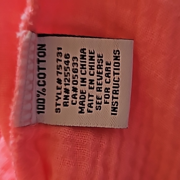 Habitat button-up hooded jacket. 100% cotton. - Picture 4 of 4